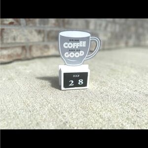 decorative coffee calendar